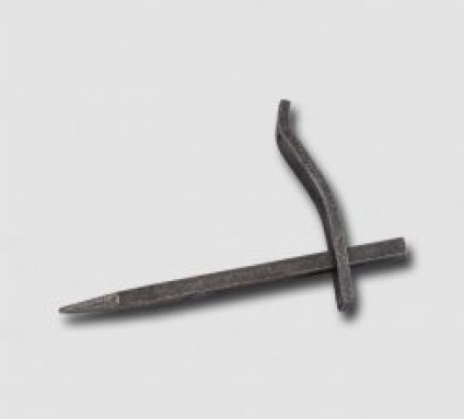 zednická skoba černá