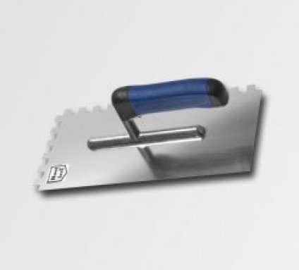 Hladítko 270x127mm zub.10 nerez - softgrip