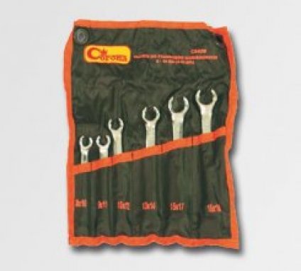 Sada převlečných klíčů 10-18mm, 6dílů