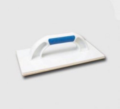 Hladítko plastové, 140x280mm s plstí, rukojeť KUBALA