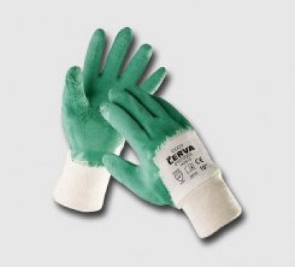 COOT rukavice máč. v zeleném latexu - 9