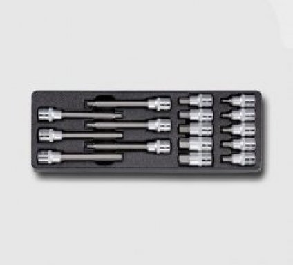 Sada zástrčných hlavic imbus 1/2" 16 dílů, plastov...