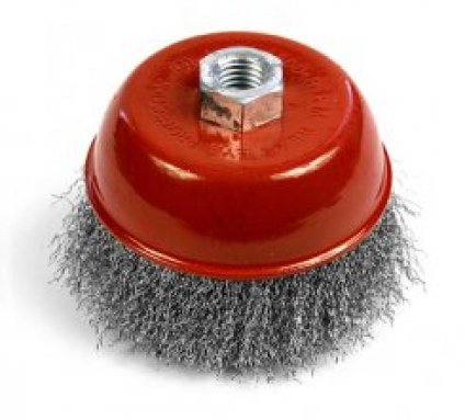 Kartáč hrnkový, vlnitá ocel 75 mm, drát 0,3  M14x2 2531...