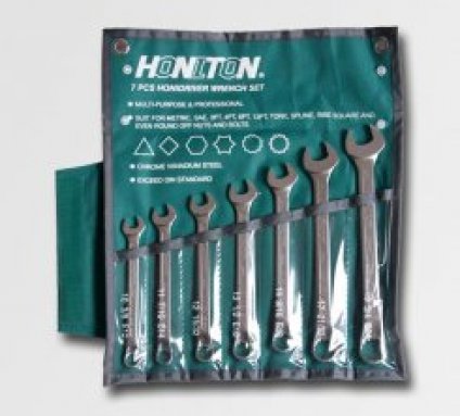 Sada očkoplochých klíčů 7dilů textilním obalu