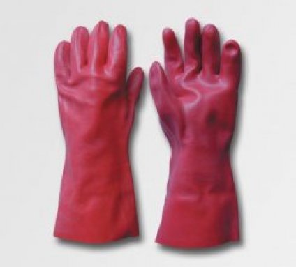 Rukavice máčené v PVC Standard , velikost 11,5"