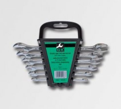 Sada plochých klíčů 6-17 mm 6 dílů chrom