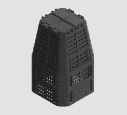 Kompostér černý MULTI 880L