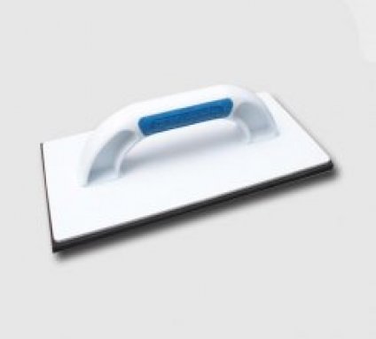 Hladítko plastové 140x280mm, s gumou černou KUBALA