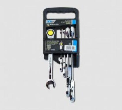 Sada ráčnových klíčů kloubových 8-19mm, 72 zubů