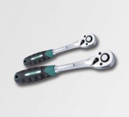 Ráčna 36 zubů oválná s gumovou rukojetí  3/8"