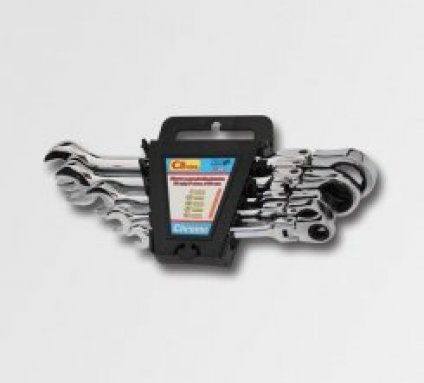 Sada ráčnových klíčů kloubových 8, 10 , 13, 17, 19