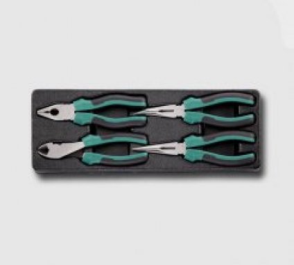 Sada kleští 4 díly, plastové plato