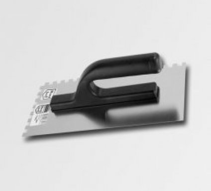 Hladítko zuby 270x127mm 12-nerez