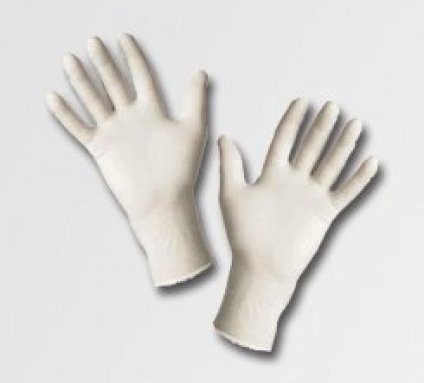 LOON rukavice JR latexové pudrované - M