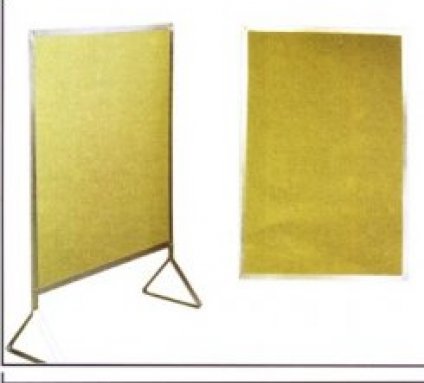 Zástěna malá se stojánkem 93x61cm NEFALIT 38250N kouřov...