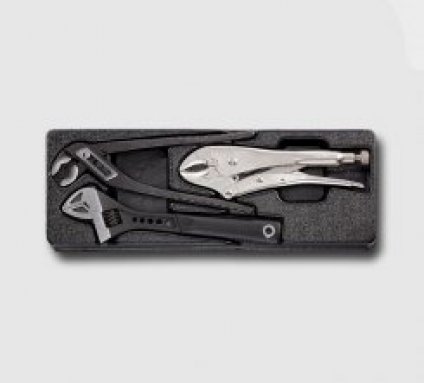 Sada kleští 3 díly, plastové plato